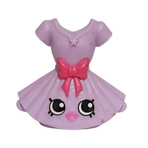 Shopkins Tutusweet Purple w/ Pink Bow Dress McDonald's Happy Meal 2015 Toy